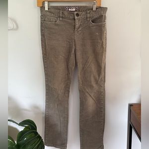 J. Crew corduroy low waisted pants